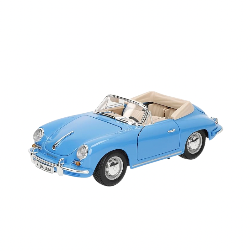 Porsche 1:24 Collezione (B) W/O Stand - Porsche 356B Cabriolet (196 Toys by Bburago - Medaid International