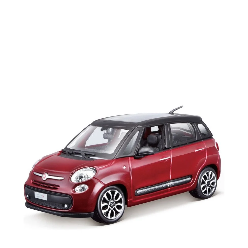 FIAT 500L- 1:24 Collezione (B) w/o stand Diecast Cars by Bburago - Medaid International