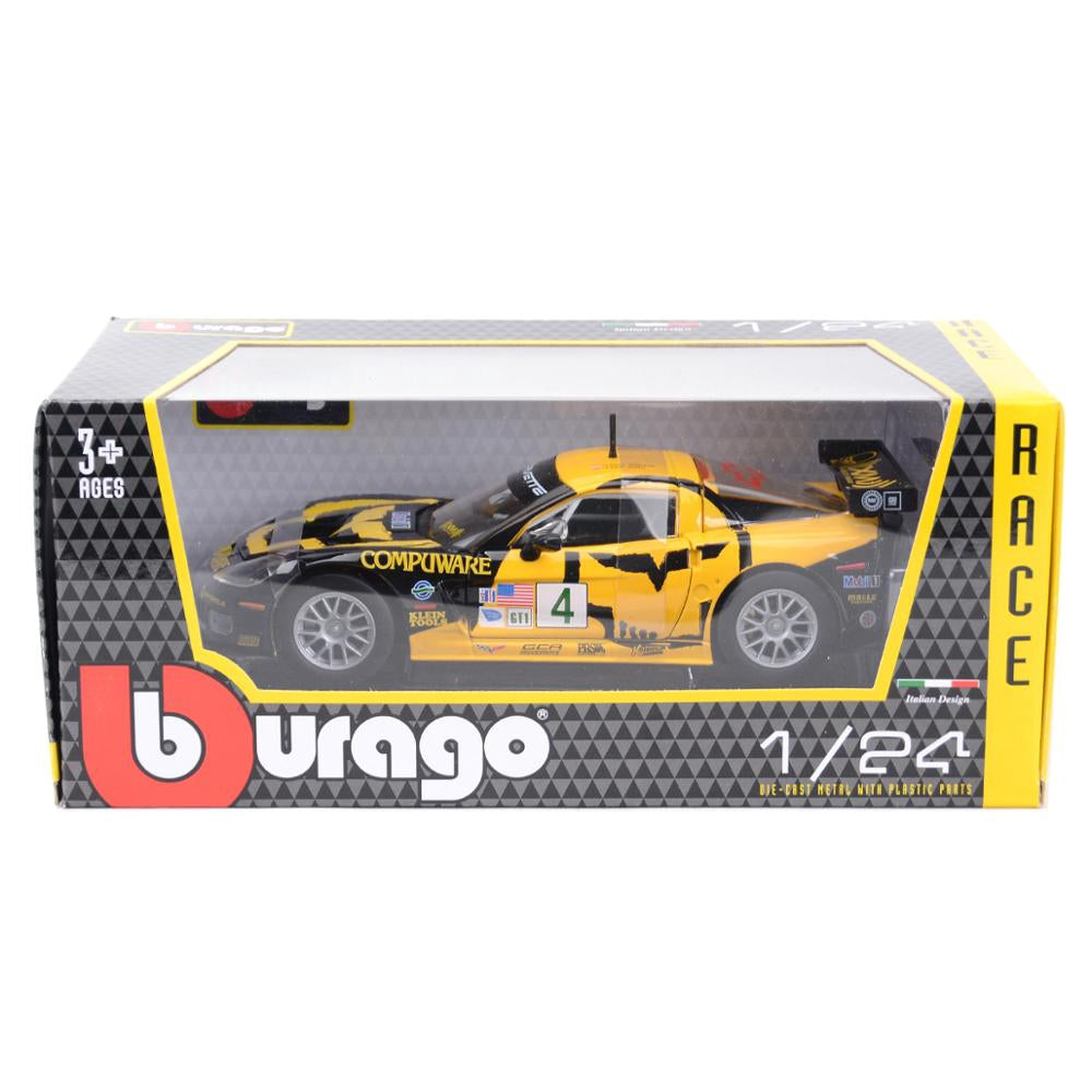 Chevrolet Corvette C6R - 1:24 RACING Diecast Cars by Bburago - Medaid International