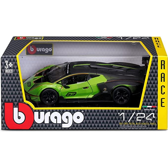 Lamborghini Essenza SCV12 - 1:24 Racing Diecast Cars by Bburago - Medaid International