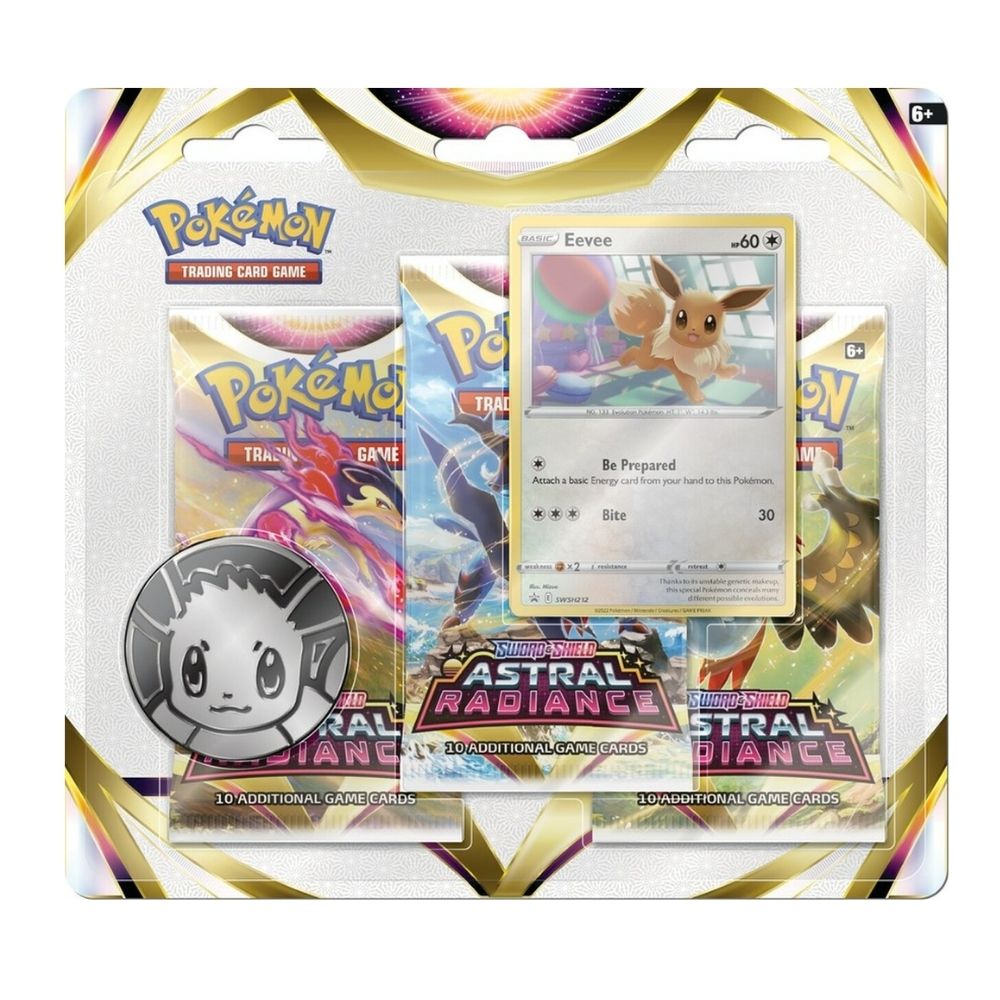 Pokemon TCG: Astral Radiance Booster - 3P Blisters - Medaid International
