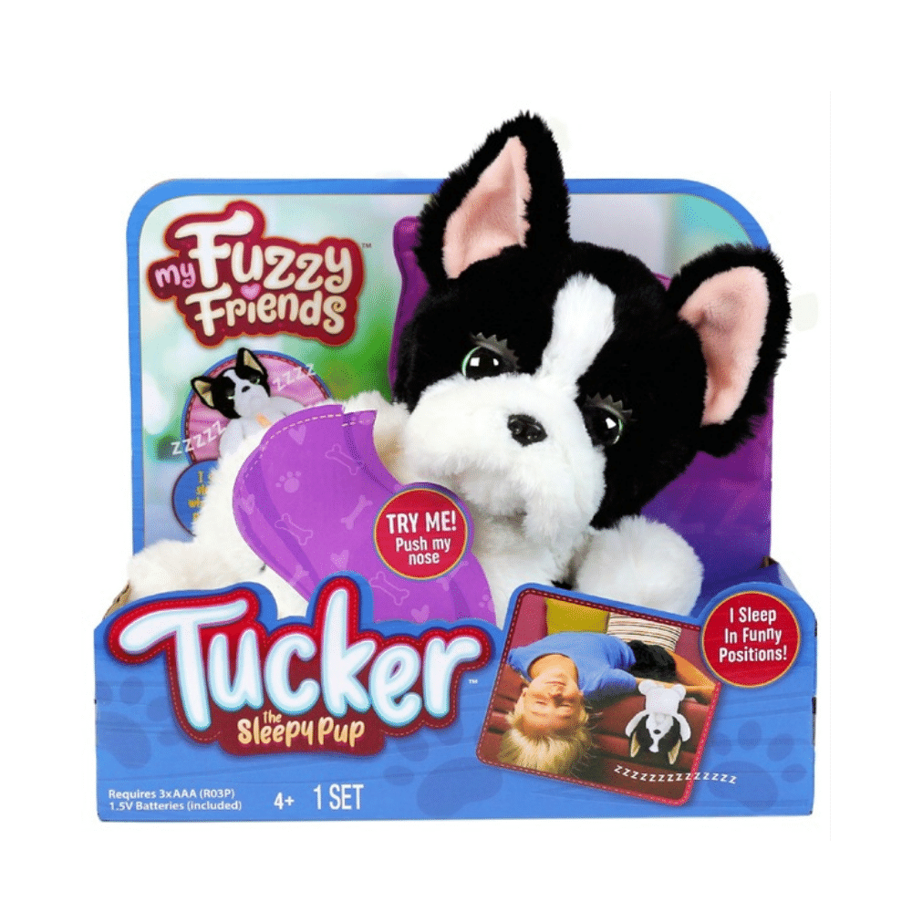 My Fuzzy Friends Tucker the Sleepy Puppy - Medaid International