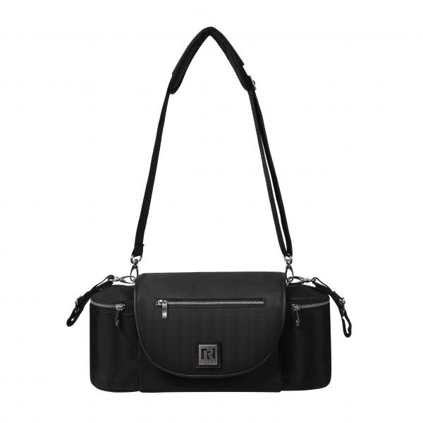 Pram Bag (Microfiber Black/Grey) - Medaid International