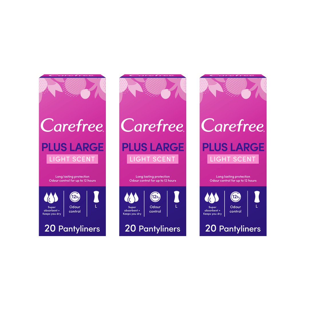 Carefree large unscented 20s 2+1 - Medaid International