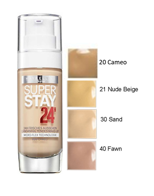 Maybelline Super Stay foundation 24h fresh look 30ml - Medaid International