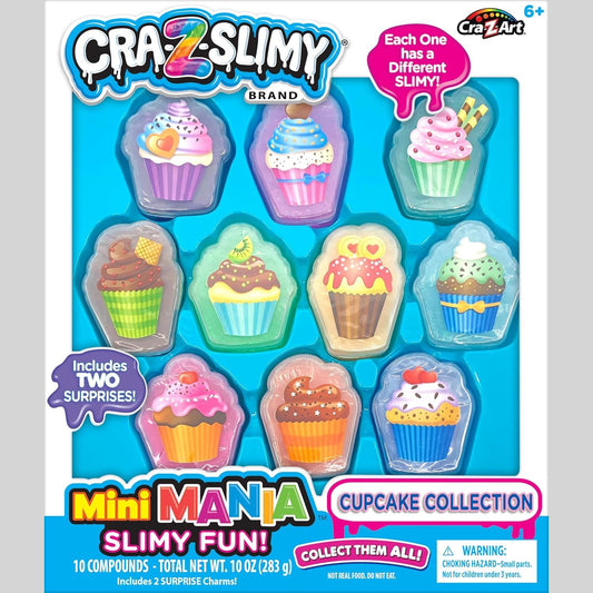 Mini Mania Slimy Fun Cupcake Collection - Medaid International