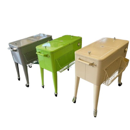 Party Cooler with Basket (Black) - Medaid International