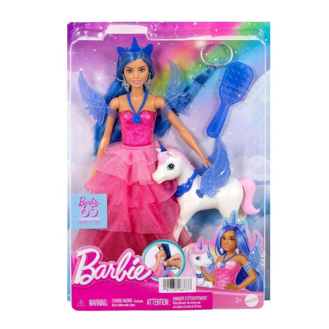 Mattel Barbie Blue Haired Doll - Medaid International