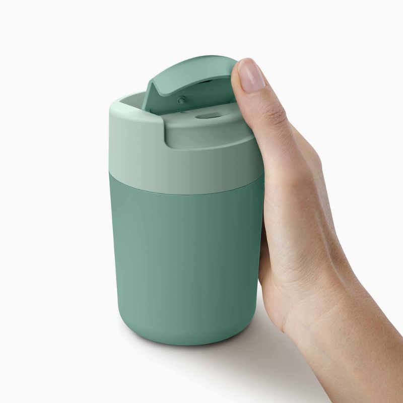 Joseph Joseph Sipp™ Travel Mug with Hygienic Lid 340ml Green - Medaid International