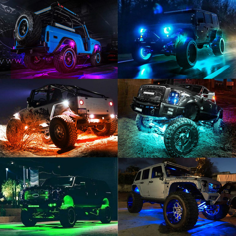RGB Ambient Wheel Lights – 16M Colors & lamp Music Sync - Medaid International