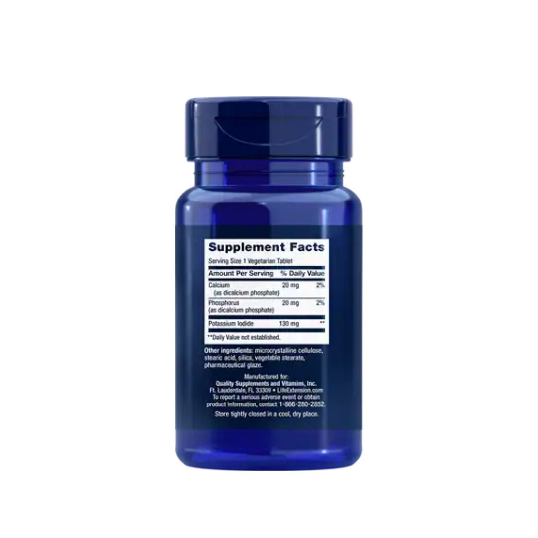 Life Extension Potassium Iodide 14 Tablets - Medaid International