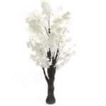 2 M, Artificial White Cherry Blossom Tree for Home Décor, Wedding Event, Party, Restaurant, Indoor, Outdoor - Medaid International