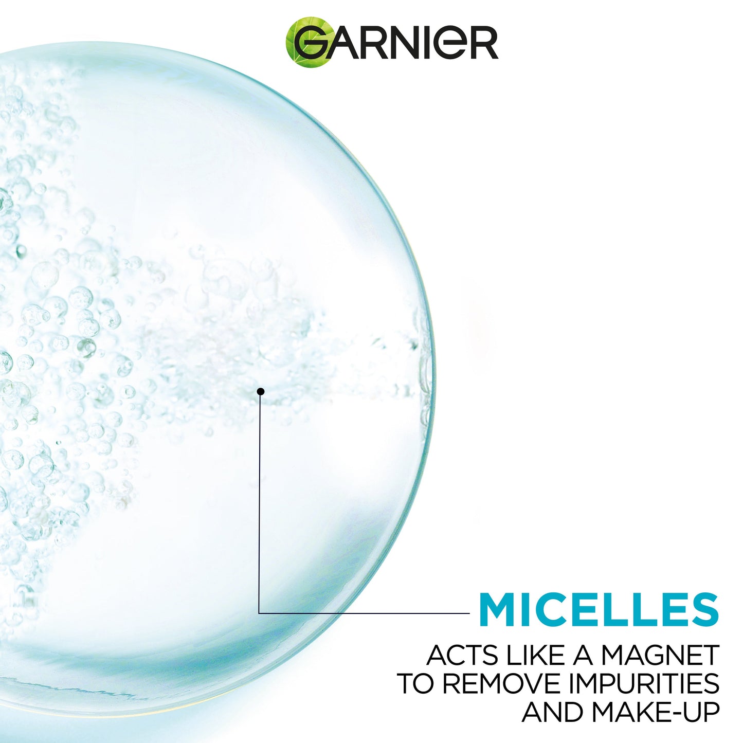Garnier Salicylic Acid Micellar Water Facial Anti-Acne Cleanser and Makeup Remover, for Oily and Acne-Prone Skin 400ml - Medaid
