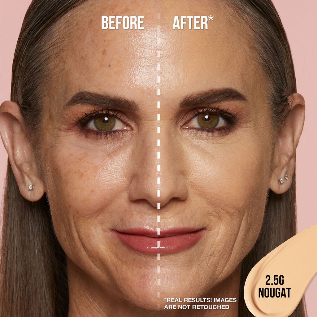 HUDA BEAUTY #FAUXFILTER LUMINOUS MATTE BUILDABLE COVERAGE CREASE PROOF CONCEALER (nougat) - Medaid - Lebanon