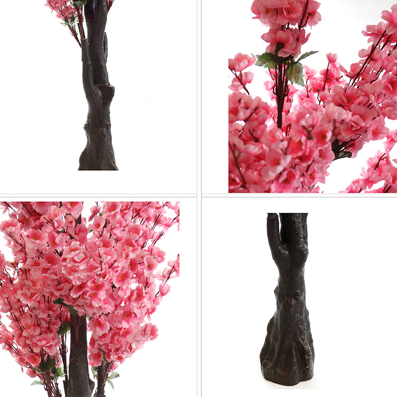 2 M, Artificial Pink Cherry Blossom Tree for Home Décor, Wedding Event, Party, Restaurant, Indoor, Outdoor - Medaid International