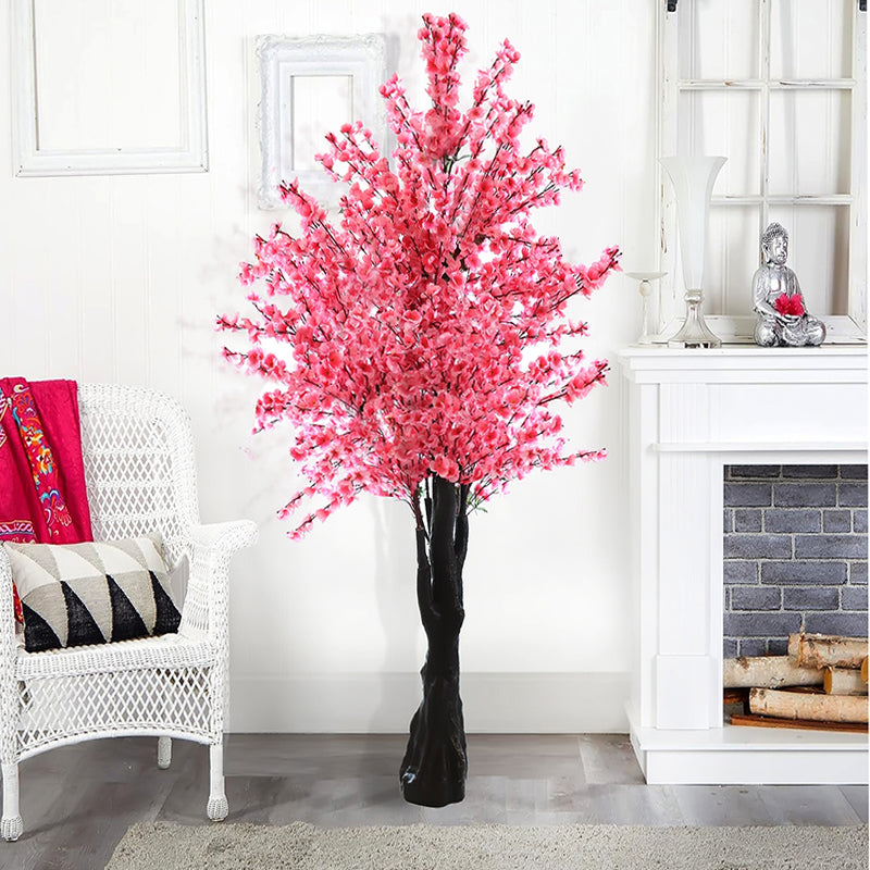 2 M, Artificial Pink Cherry Blossom Tree for Home Décor, Wedding Event, Party, Restaurant, Indoor, Outdoor - Medaid International