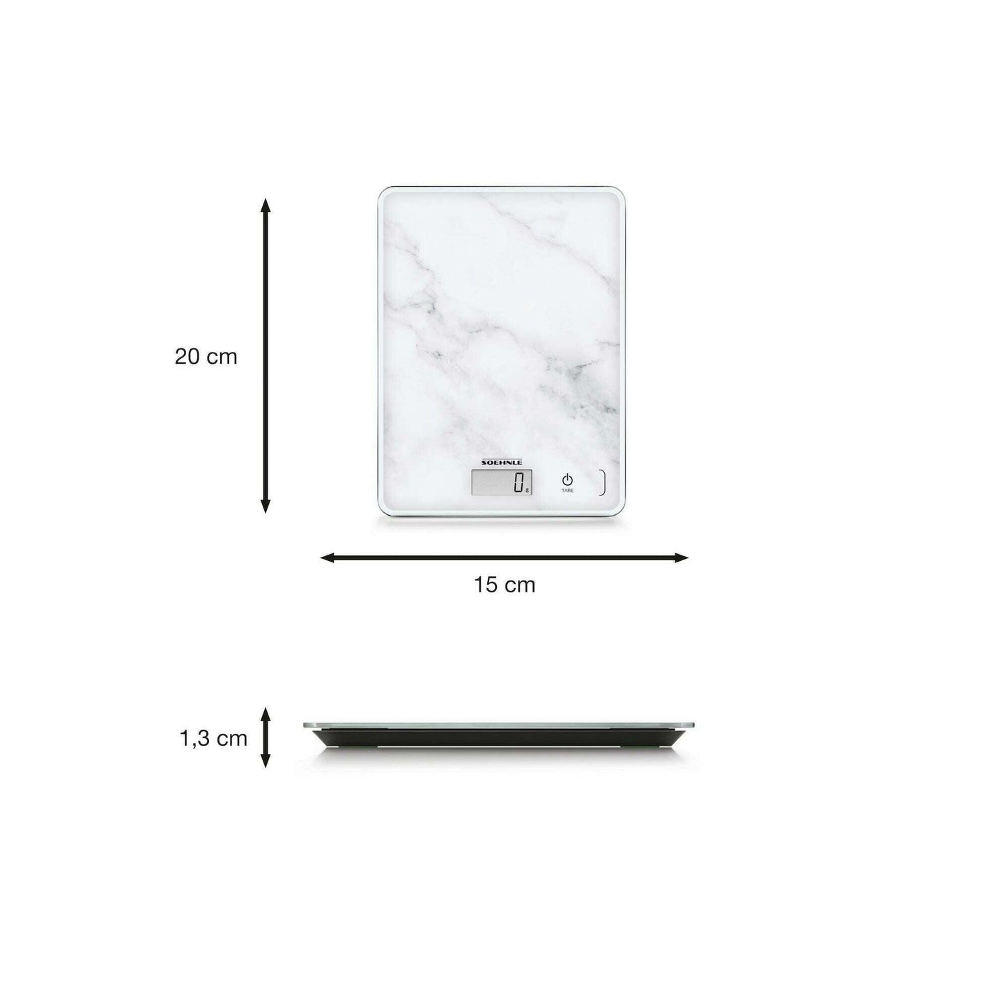 Compact Scale, 300 Marble - Medaid International