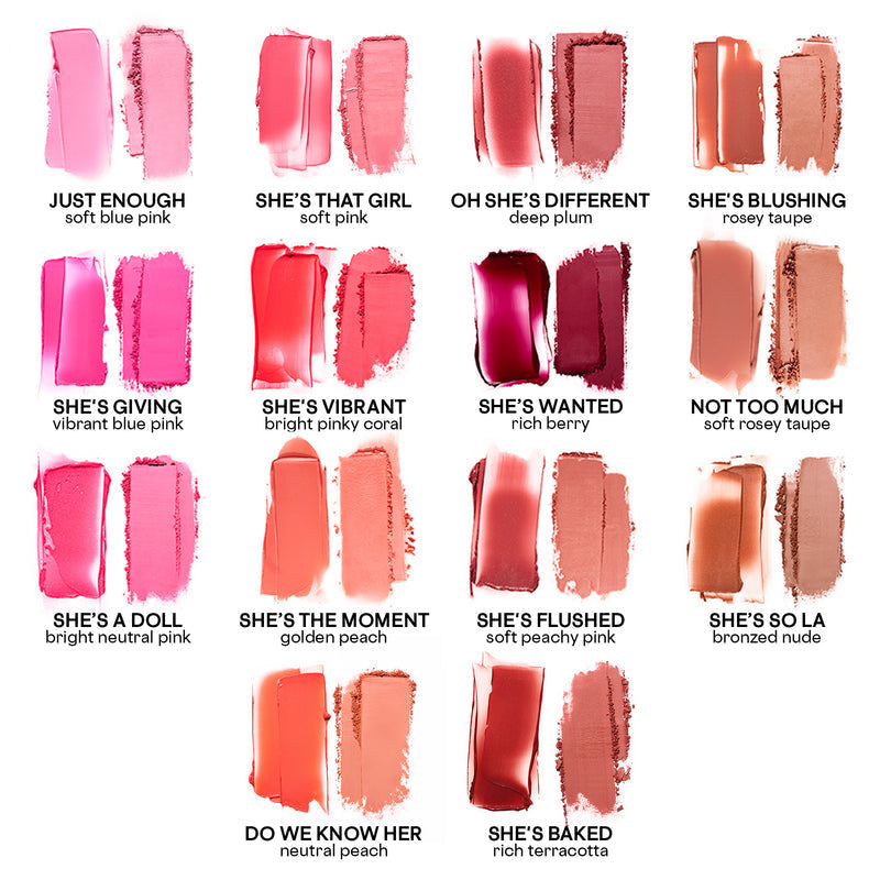 PATRICK TA MAJOR HEADLINES - DOUBLE-TAKE CREME & POWDER BLUSH DUO (SHE'S FLUSHED) - Medaid - Lebanon