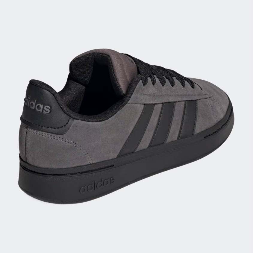 Adidas Grand Court Alpha 0 Men Sportswear Shoes Charcoal/Black - Medaid International