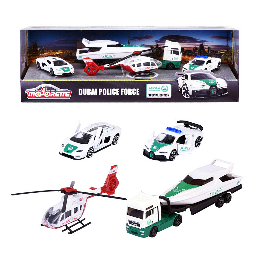 DUBAI POLICE FORCE PACK BY MAJORETTE - Medaid International
