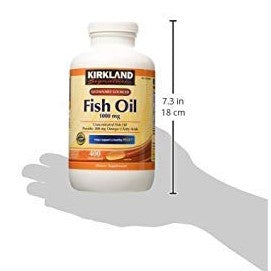 Kirkland Signature hgar Fish Oil Concentrate 2 Pack, 400 Count (Pack of 2) - Medaid International