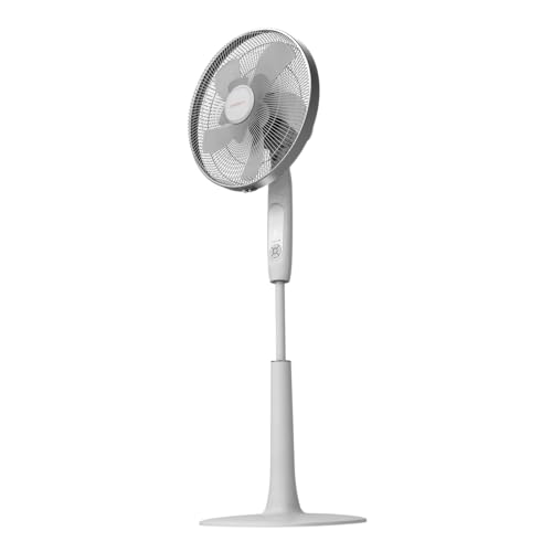 Cecotec - EnergySilence 1010 Standing Fan with Remote, 6 Speeds, Timer, Adjustable Height