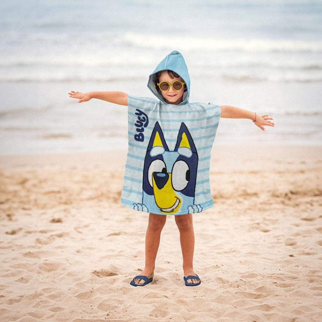 Cerda Poncho Bluey Beach Towel - Medaid International