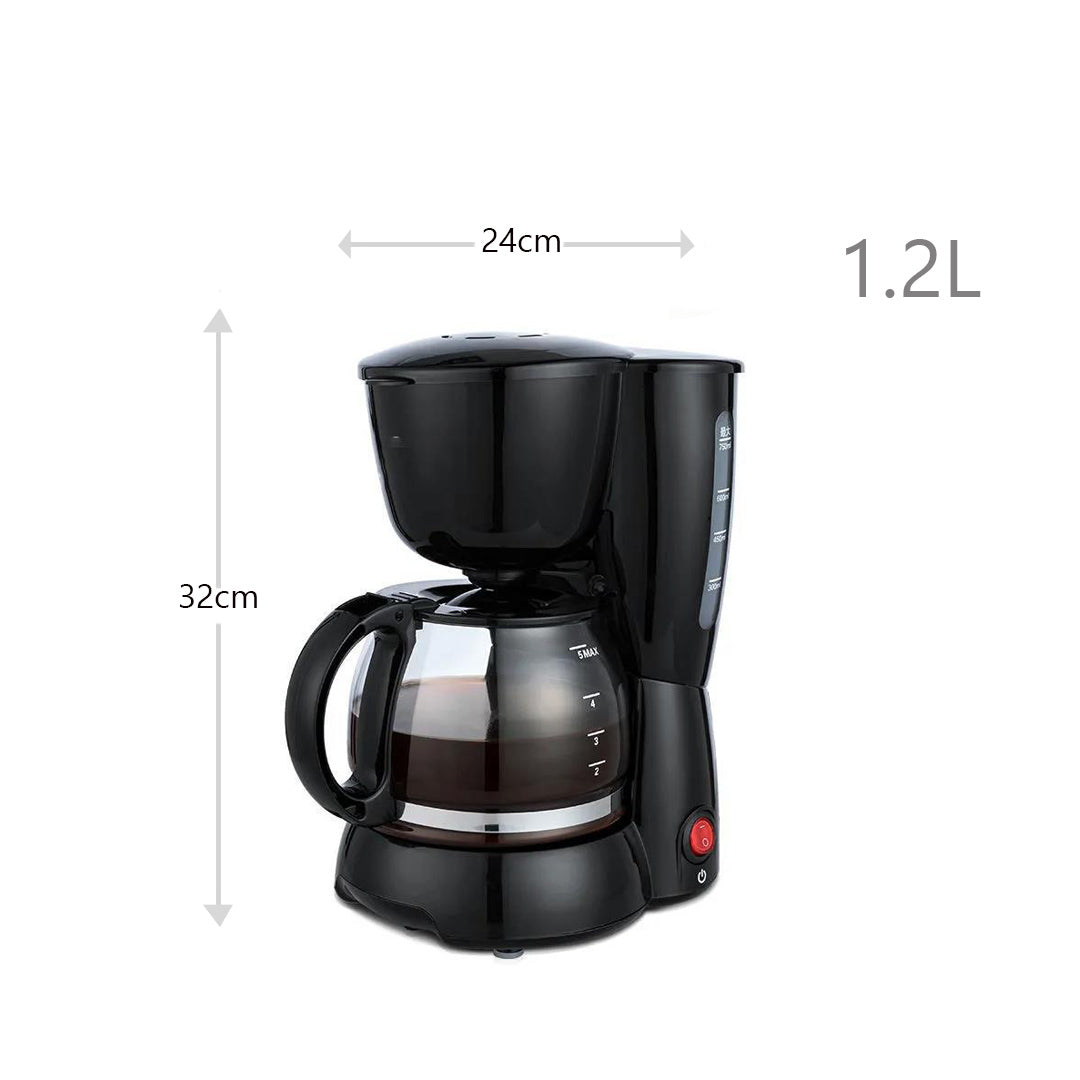 800 Watt, Electric Coffee Machine - Medaid