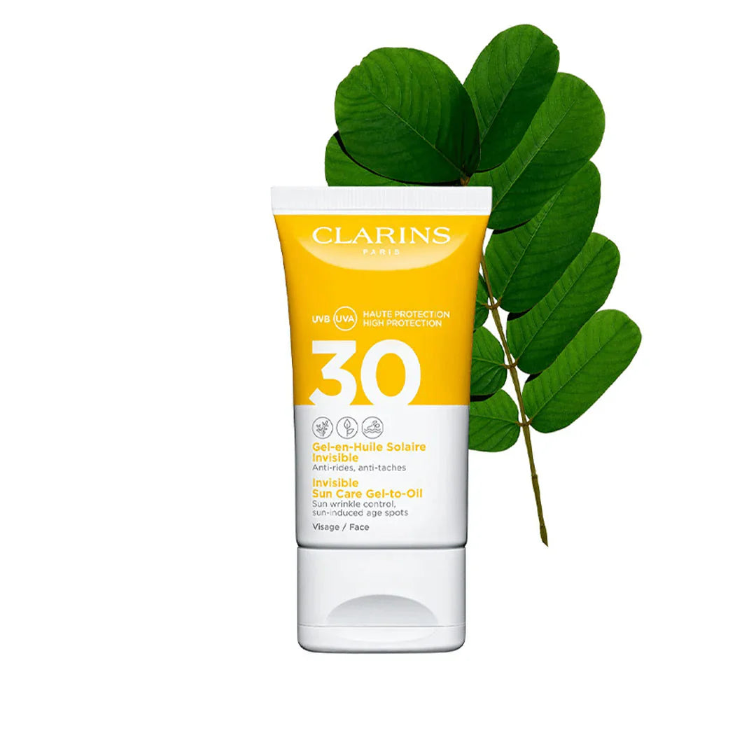 CLARINS - INVISIBLE GEL-TO-OIL FACIAL SUN CARE UVA/UVB 30 | 50 ML - Medaid International