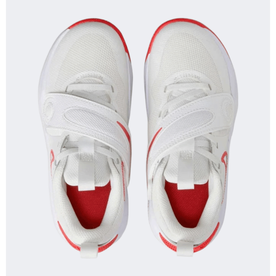 Nike Team Hustle D 11 Ps-Boys Basketball Shoes White - Medaid International