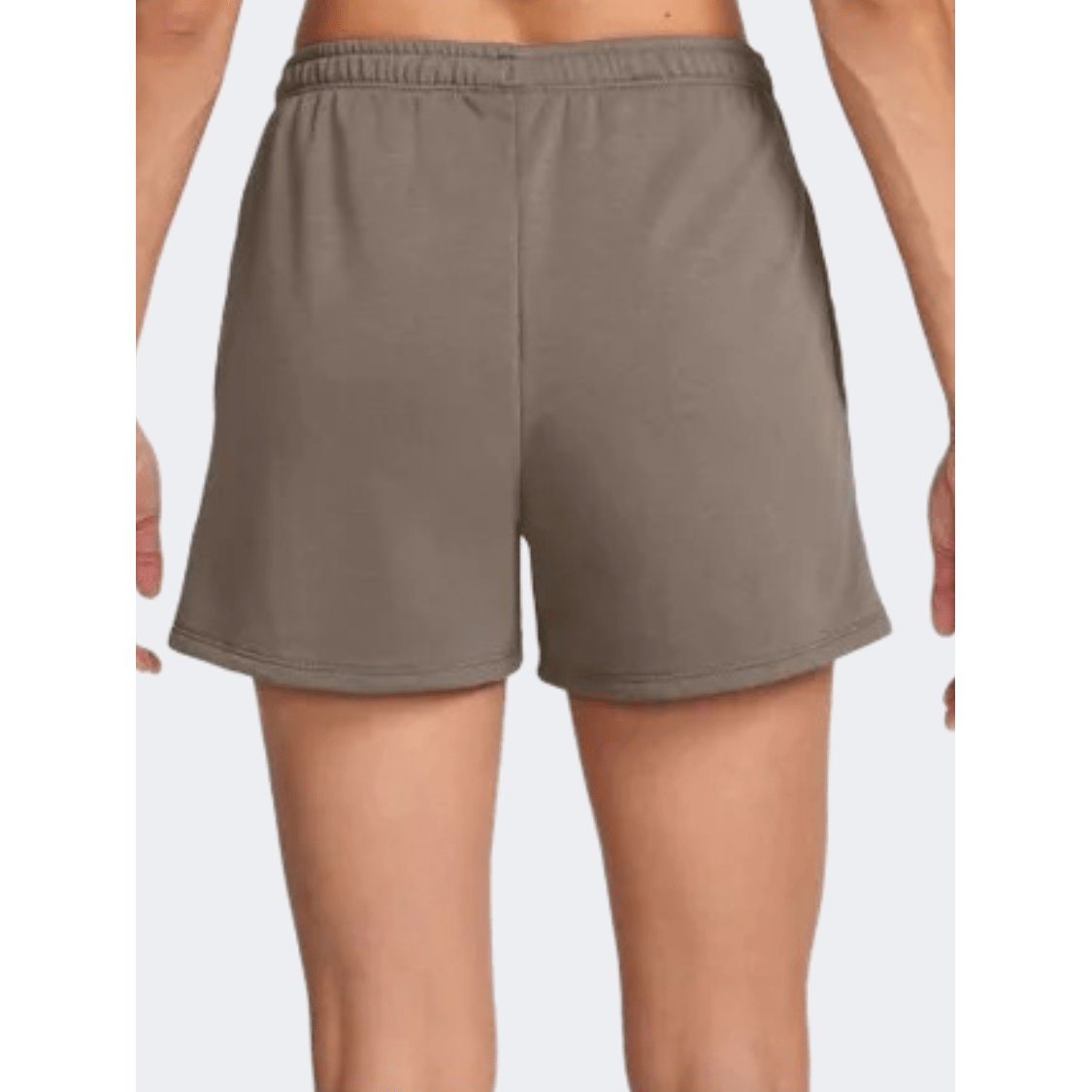 Nike Sportswear Chill French Terry Mid Rise 4 Inch Women Lifestyle Short Mink Brown - Medaid International
