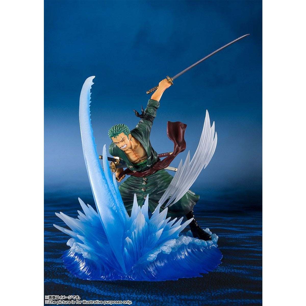 One Piece Roronoa Zoro FiguartsZero Statue By Bandai - Medaid International