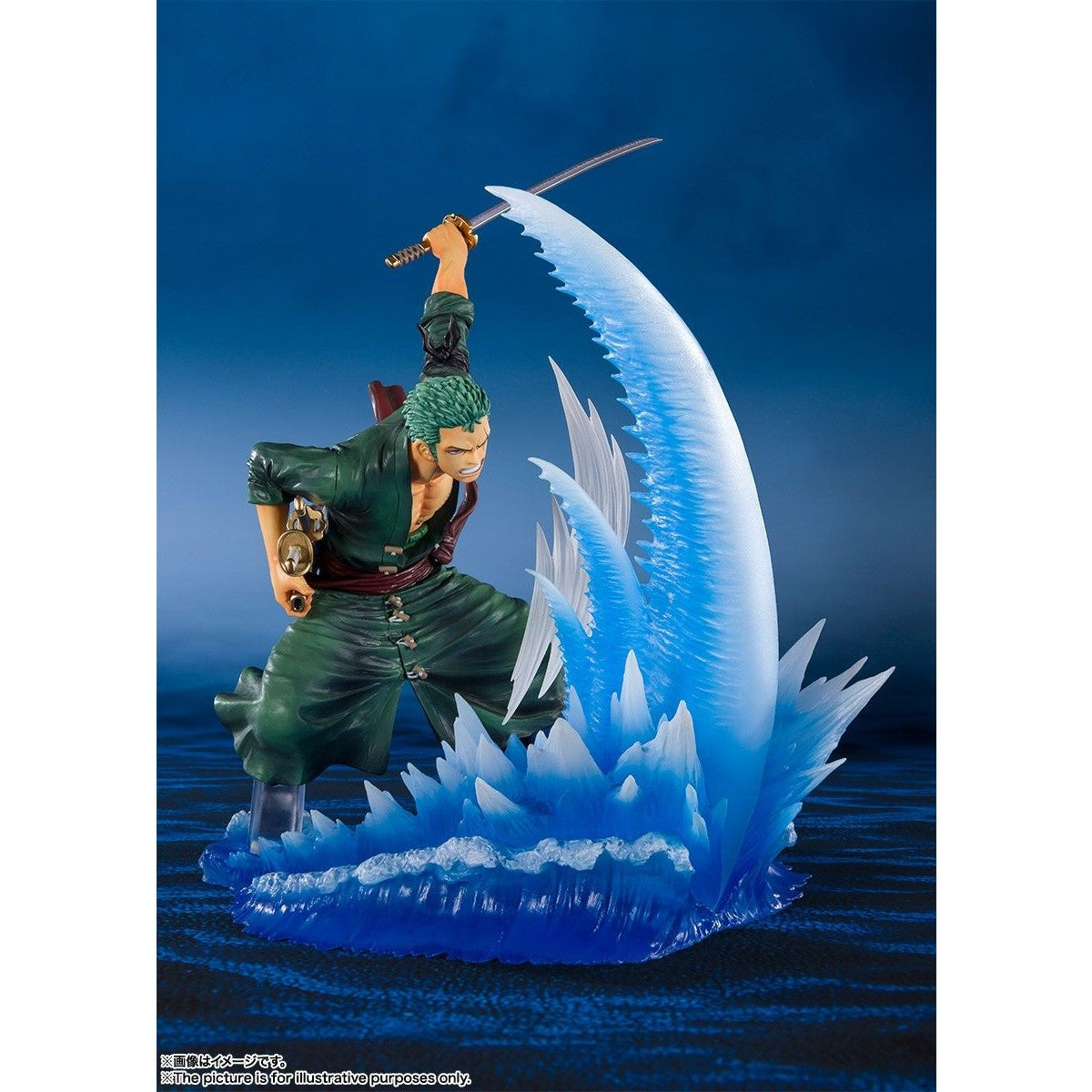 One Piece Roronoa Zoro FiguartsZero Statue By Bandai - Medaid International