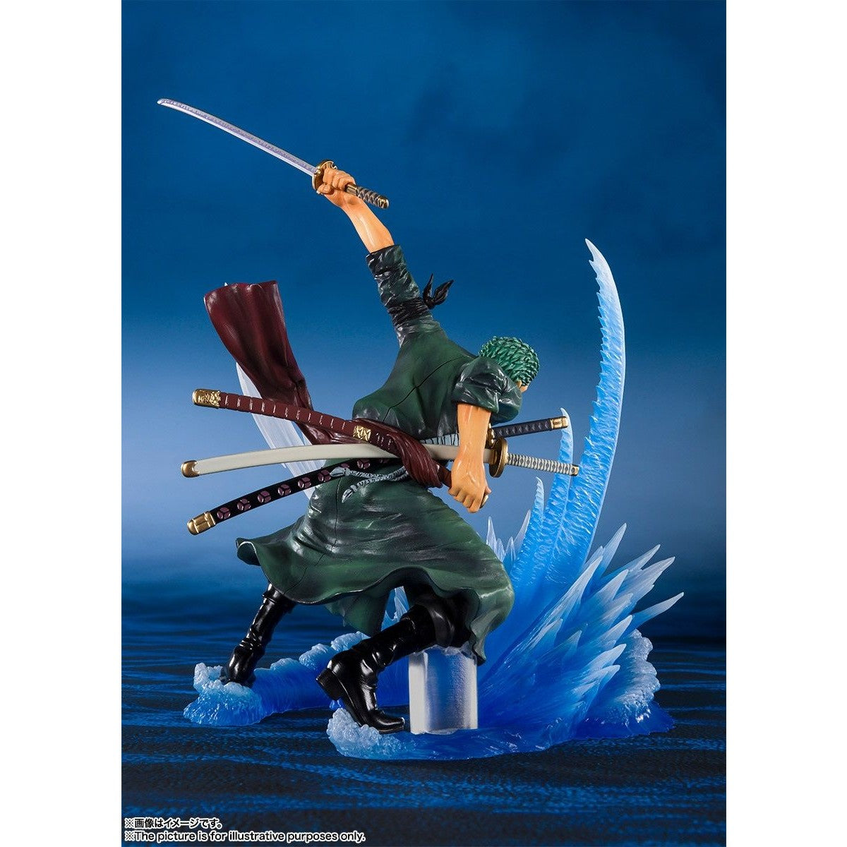 One Piece Roronoa Zoro FiguartsZero Statue By Bandai - Medaid International