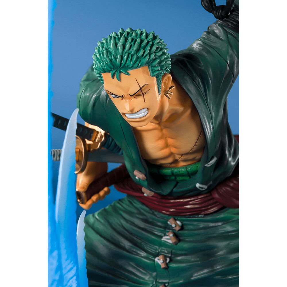 One Piece Roronoa Zoro FiguartsZero Statue By Bandai - Medaid International