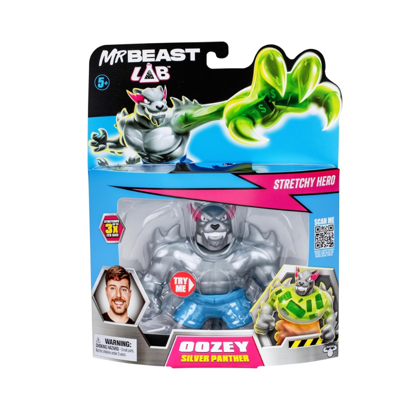 MRBEAST LAB W2 STRETCHY HERO SILVER PANTHER - Medaid International