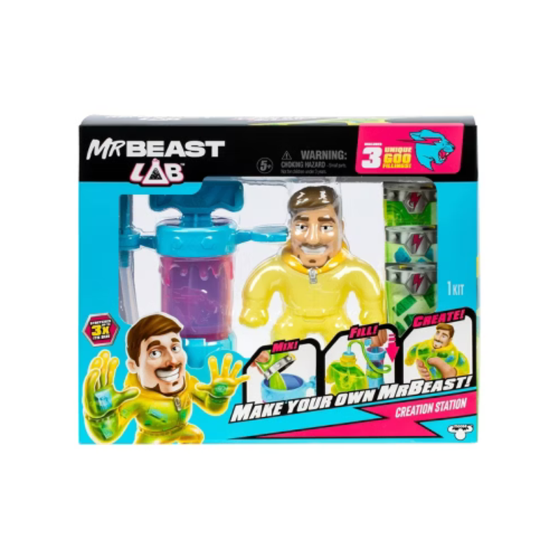 MRBEAST LAB HERO CREATOR MAKE YOUR OWN PK HAZMAT JIMMY - Medaid International