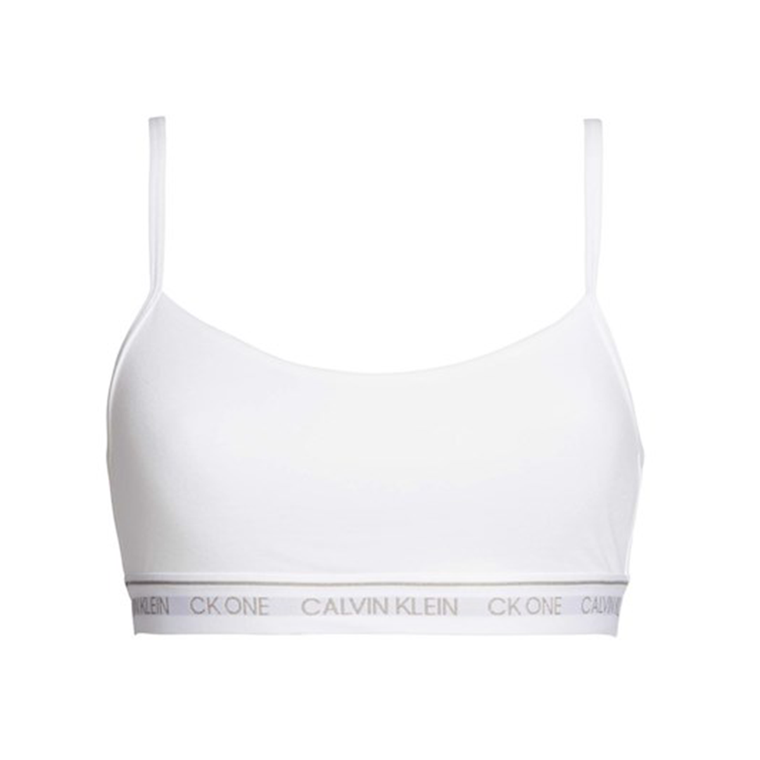 Calvin Klein Unlined CK ONE White Bralette - Medaid International