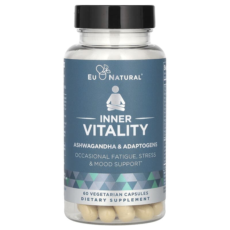 Eu Natural, Inner Vitality, 60 Vegetarian Capsules - Medaid International