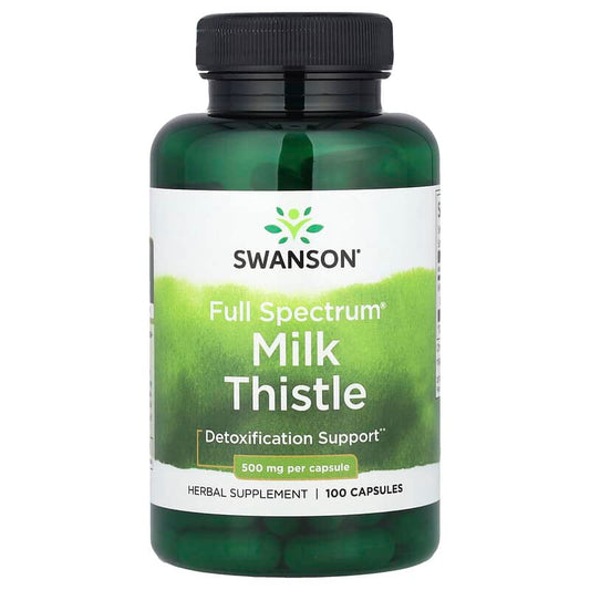 Swanson, Milk Thistle, 1,000 mg, 100 Capsules - Medaid International