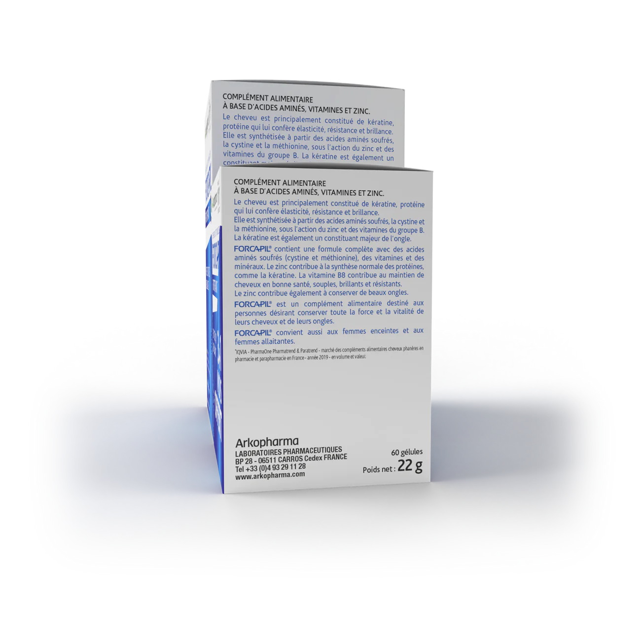 Arkopharma Forcapil cheveux et ongles - Medaid International