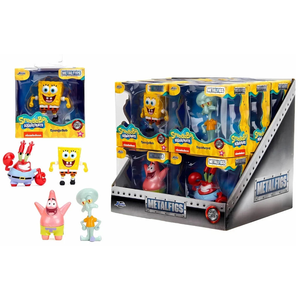 Sponge Bob Figures 2,5", Wave 1 By Jada - Medaid International