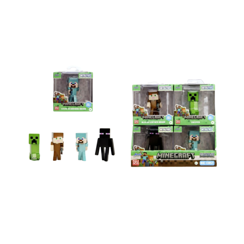 Minecraft Single-Pack Figures 2.5 - wave 3 By Jada - Medaid International