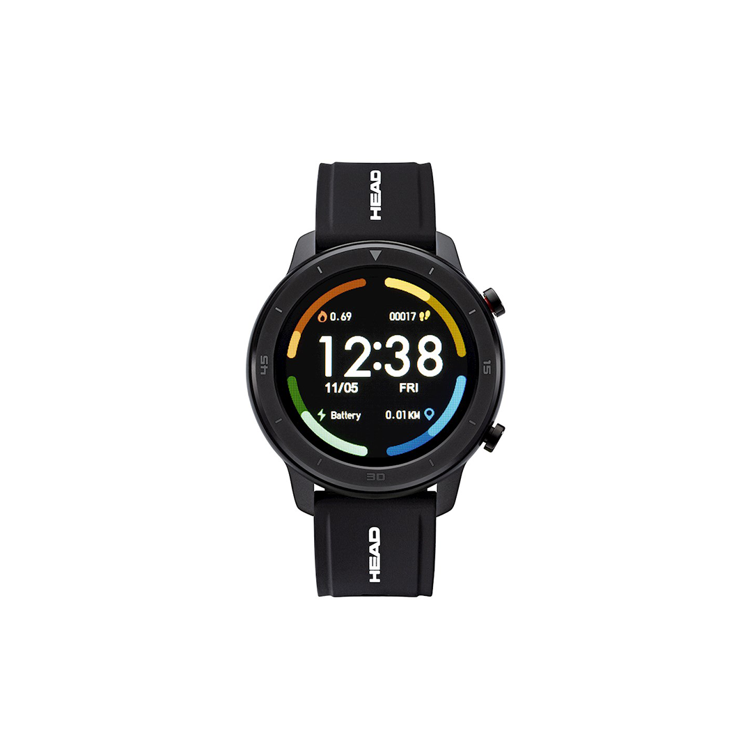 Head Watches PARIS/MOSCOW Silicon Black Smart Watch - Medaid International