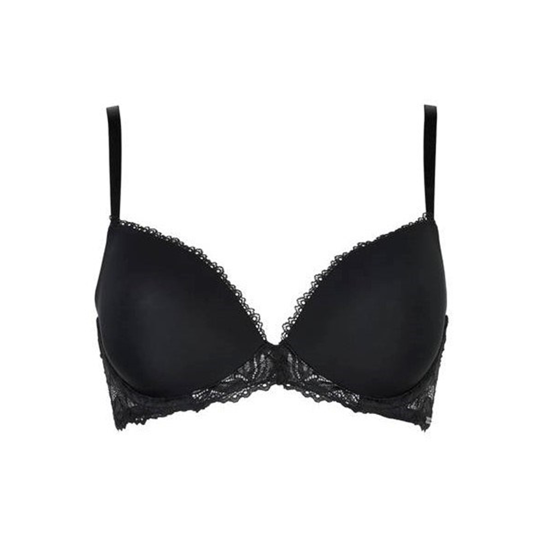 Calvin Klein Seductive Comfort Black Lace Bra - Medaid International
