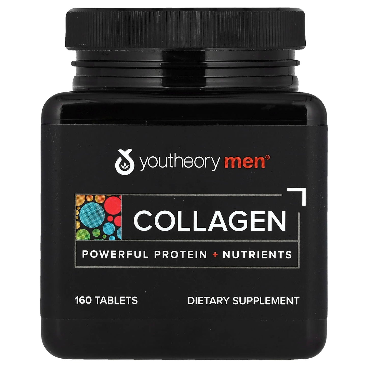 Youtheory, Collagen, For Men, 160 Tablets - Medaid International