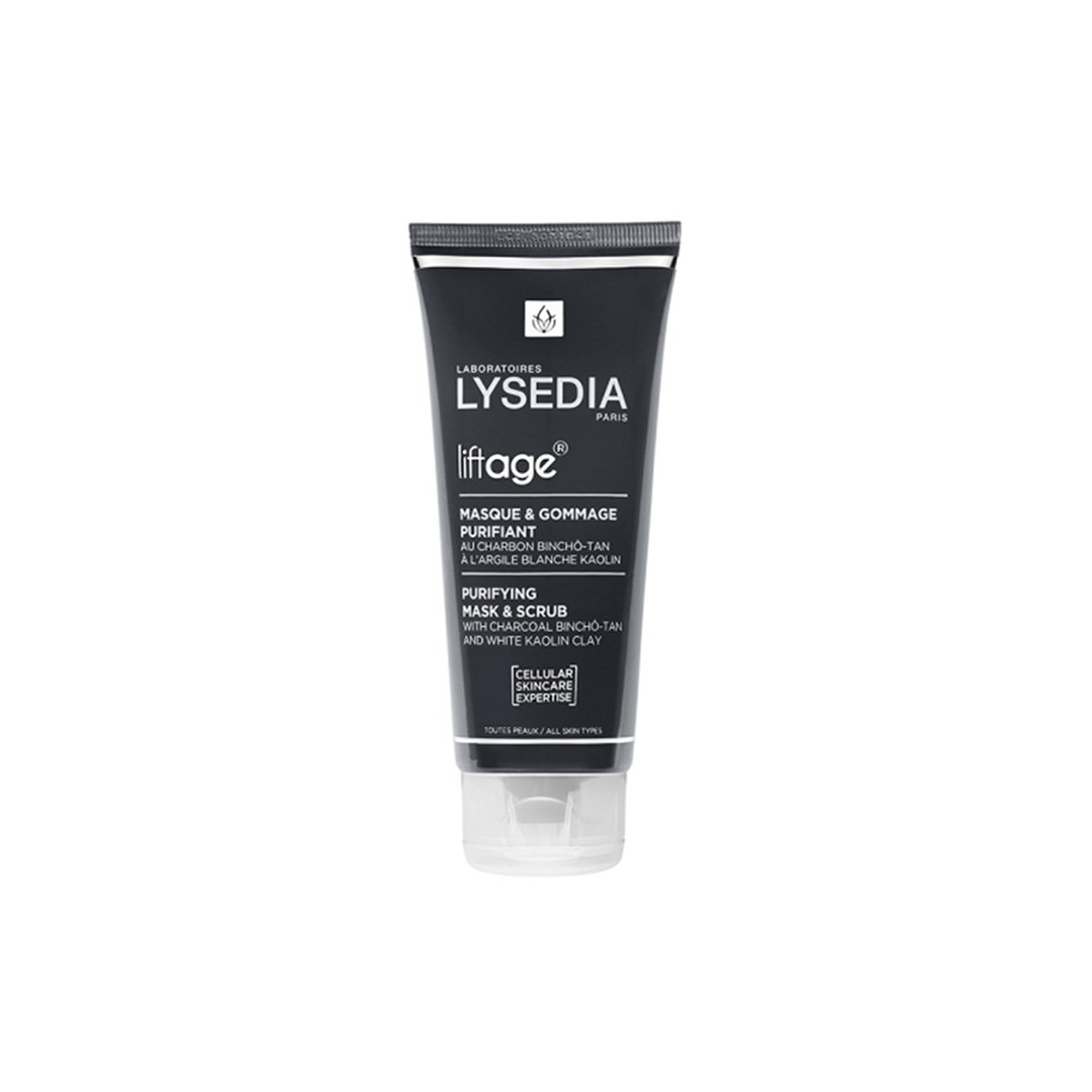 Lysedia Charcoal Clay Purifying Mask & Scrub - Medaid International