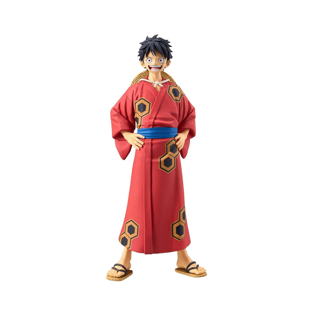 One Piece Figure DXF Wano Country Luffy Yukata Figure By Banpresto - Medaid International