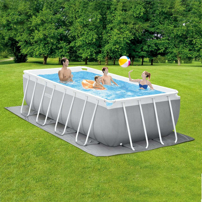 Prism Frame Rect Pool Set 4.00 X 2.00 X 1.22M - Medaid International