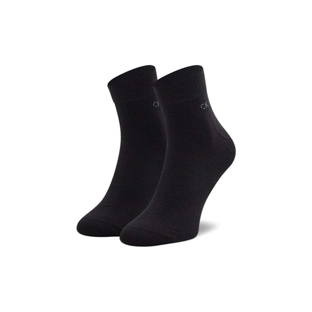 Calvin Klein 2 Pack Quarter Black Socks - Medaid International